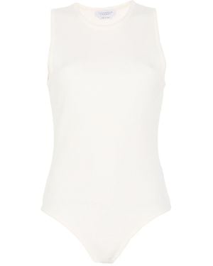 Gabriela Hearst Cream Bodysuit Virgin Wool - White