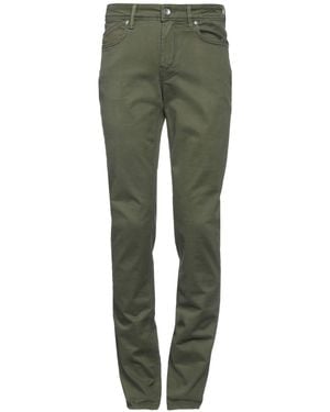 RE_HASH Military Trousers Cotton, Elastane - Green