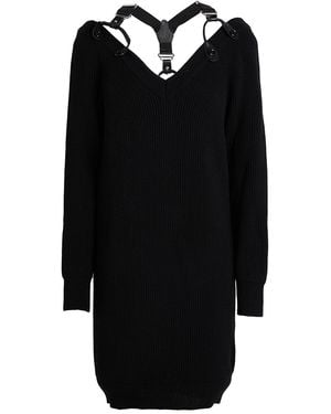 Moschino Mini Dress Virgin Wool - Black
