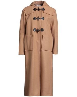 Motel Coat Acrylic, Polyester, Wool - Natural