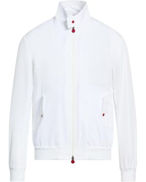 Kiton Jacket Polyester - White