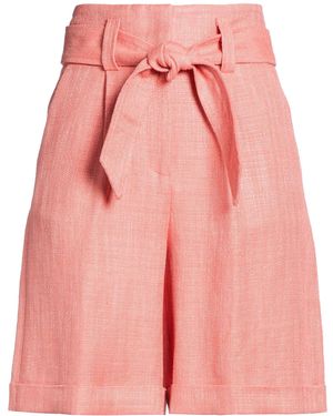 Peserico Shorts & Bermuda Shorts Linen, Viscose - Pink