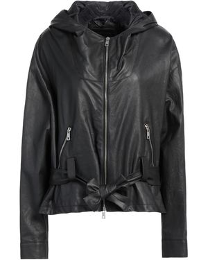 Giorgio Brato Jacket Leather - Black