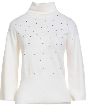 Anneclaire Rollkragenpullover - Weiß