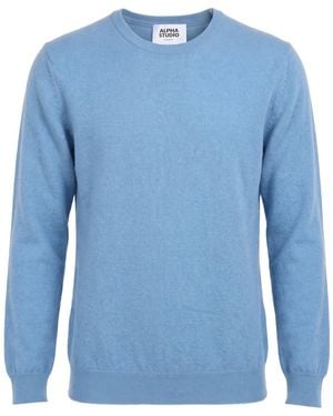Alpha Studio Pullover - Blau