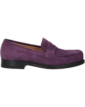 Sergio Rossi Loafers Leather - Purple