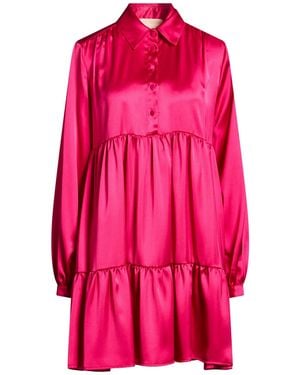 Aniye By Fuchsia Mini Dress Polyester - Pink