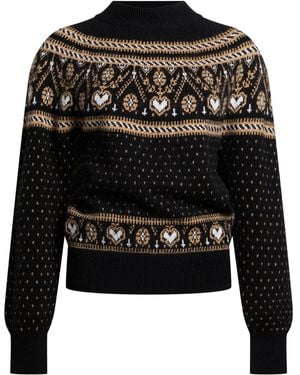 KHAITE Sweater Cashmere - Black