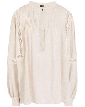 Kiton Top Linen - White