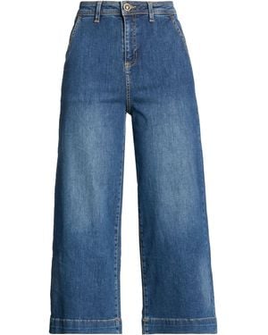 Yes-Zee Jeans Cotton, Polyester, Elastane - Blue