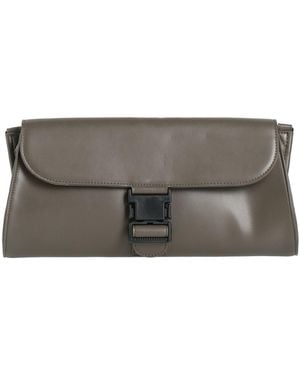 Zucca Handbag Leather - Gray