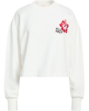 PEUTEREY.PLURALS Sweatshirt Cotton, Polyester - White
