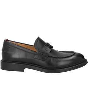 Bally Loafers Calfskin, Polyethylene - Black
