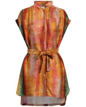 Brian Dales Camel Shirt Viscose - Orange
