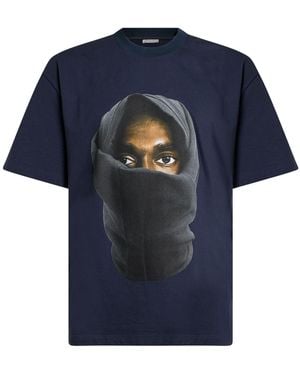 ih nom uh nit T-Shirt Cotton - Blue