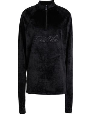 Gcds Sweatshirt Polyester, Elastane - Black