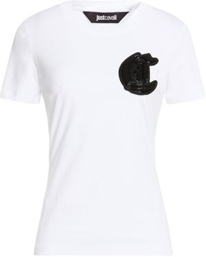 Just Cavalli T-Shirts - White