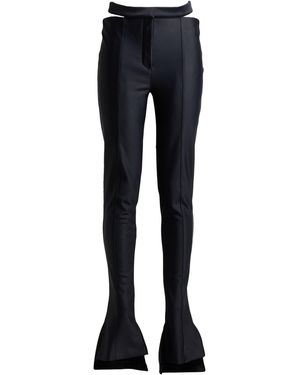 Mugler Trousers Polyamide, Elastane - Blue