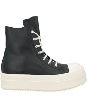 Rick Owens Trainers Leather - Black