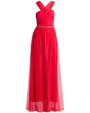 Rinascimento Vestido Largo - Rojo