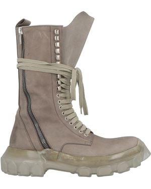 Rick Owens Boot Leather - Gray