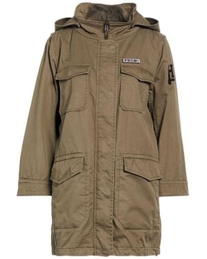 Herno Overcoat & Trench Coat Cotton, Polyester - Natural