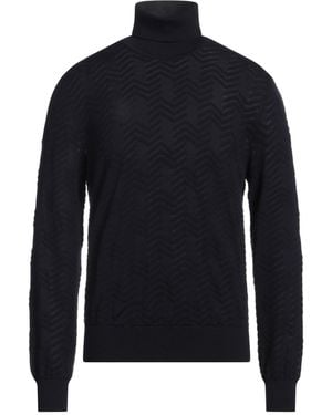 Missoni Rollkragenpullover - Blau