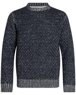 Sseinse Sweater Acrylic, Merino Wool - Blue