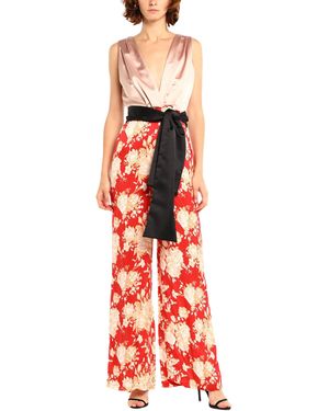 Twenty Easy By Kaos Jumpsuit - Red