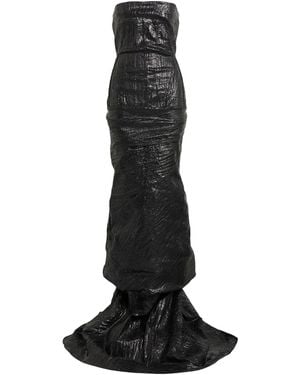 Rick Owens Maxi Dress Cotton, Polyester, Elastane - Black