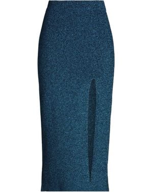 Circus Hotel Midi Skirt - Blue