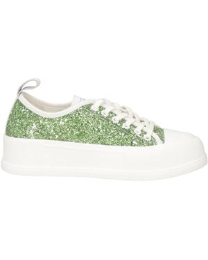 Tosca Blu Acid Trainers Leather, Textile Fibres - Green