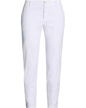 120% Lino Trouser - White