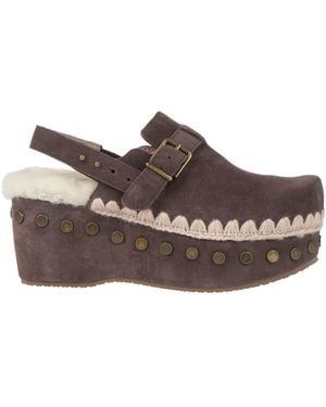 Mou Mules & Clogs - Brown