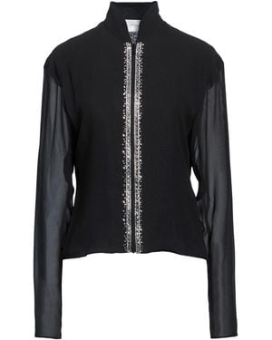 Genny Shirt Silk - Black