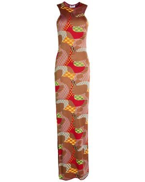 Emilio Pucci Maxi-Kleid - Weiß