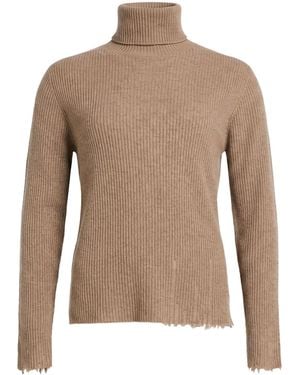 Uma Wang Sand Turtleneck Cashmere - Brown