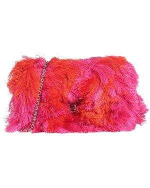 Roger Vivier Cross-Body Bag Textile Fibres - Red