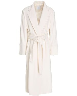 Eleventy Coat Wool - White