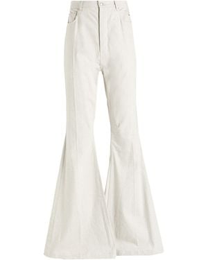 Rick Owens Trousers Cotton - White