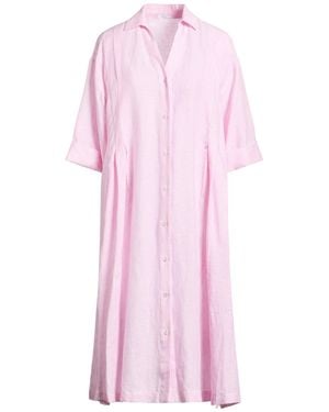 Peserico Midi Dress Linen - Pink