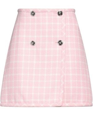 Versace Mini Skirt Virgin Wool, Polyamide - Pink