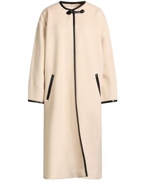 Isabel Marant Coat Virgin Wool, Cashmere, Polyamide - Natural