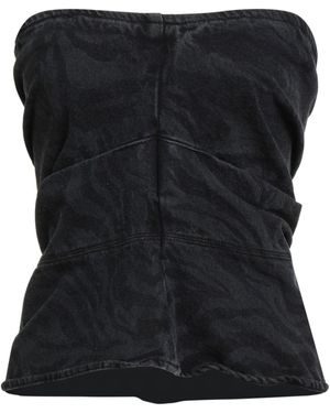 ROTATE BIRGER CHRISTENSEN Top Recycled Cotton - Black