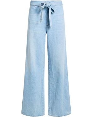 Gaelle Paris Jeans Polyester, Cotton - Blue