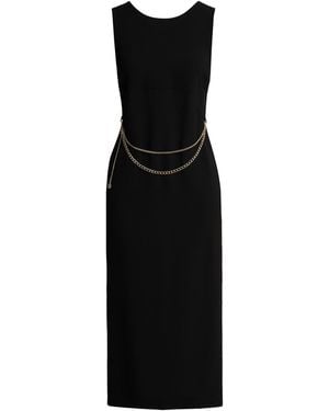 Twinset Midi-Kleid - Schwarz