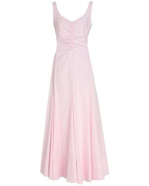 Sportmax Maxi Dress Cotton - Pink
