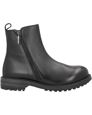 Pollini Ankle Boots Leather - Black