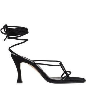 Ilio Smeraldo Sandals Leather - Black