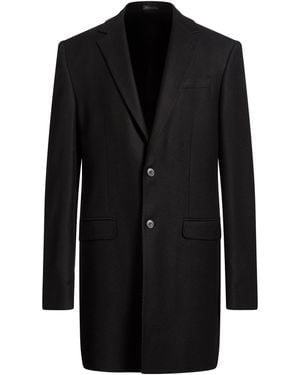 Brian Dales Coat Wool, Cashmere - Black